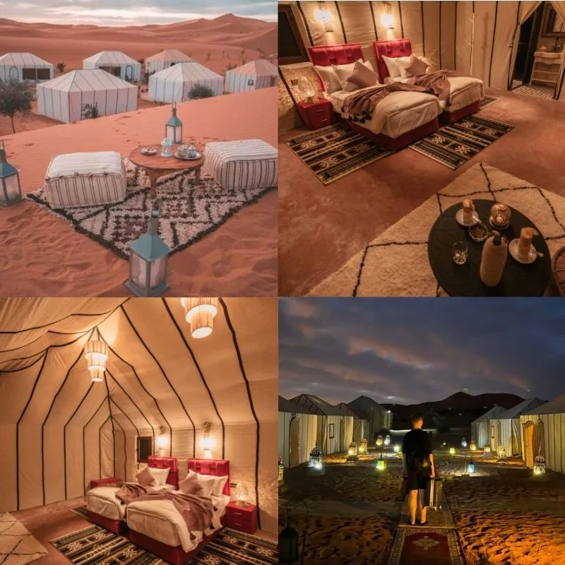 Merzouga y el desierto del Sáhara
